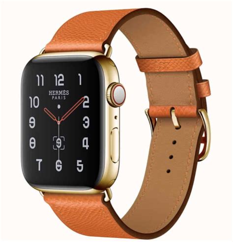 watch custom gold hermes apple watch